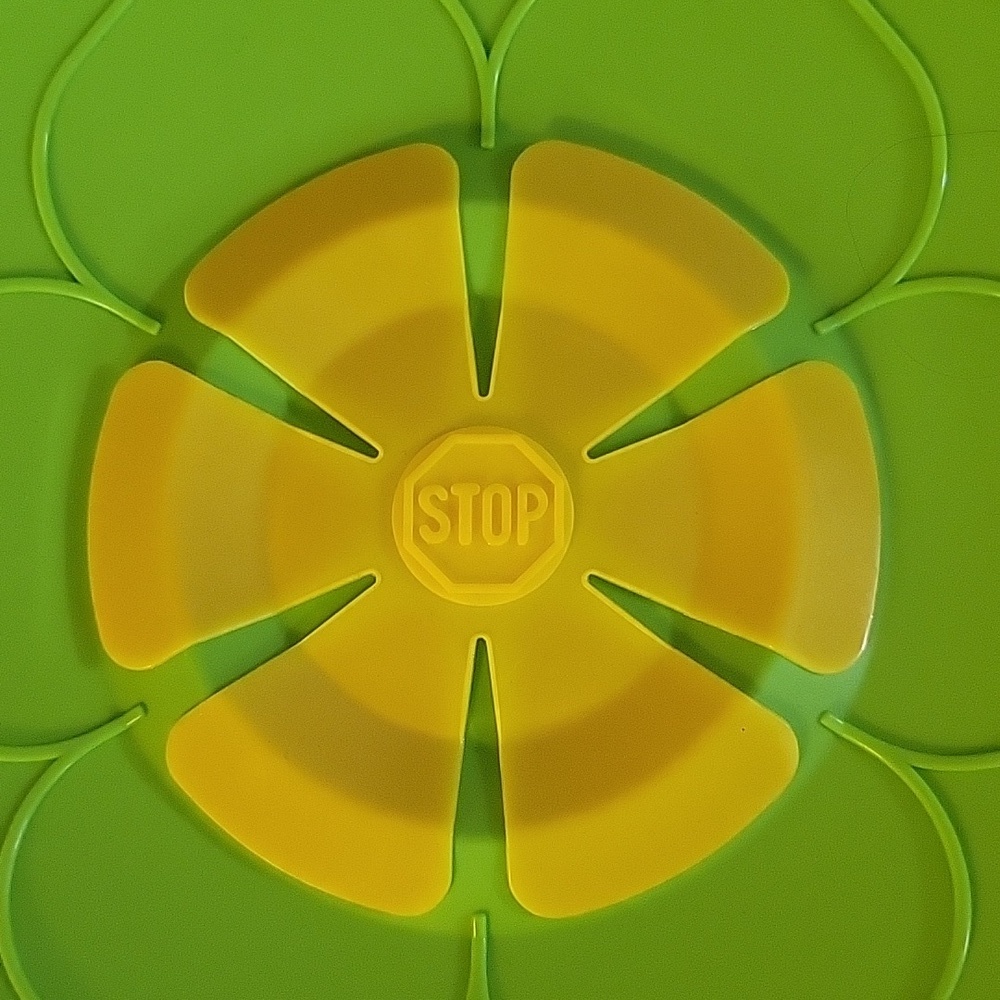 Silicone Spill Stopper, 10" Pot, "No Boil Over" Lid - Picture 3 of 4